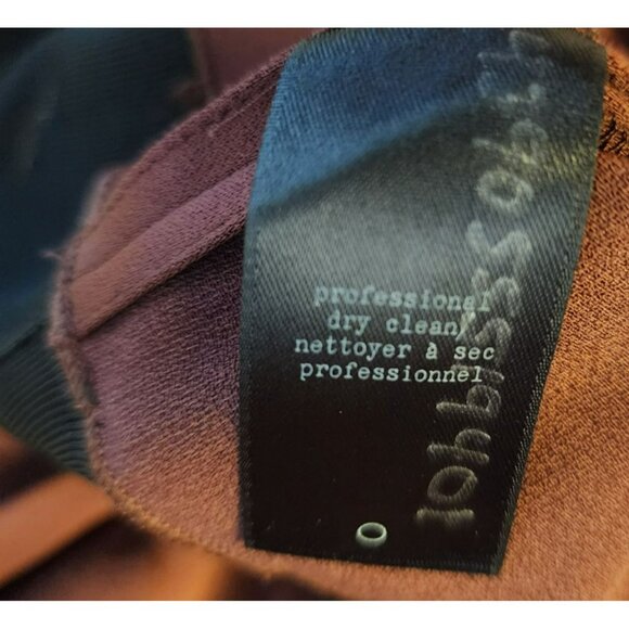 rag & bone XXS Dress NWT | $450 Retail | Merino Wool Blend Burgundy Shift - Picture 7 of 8